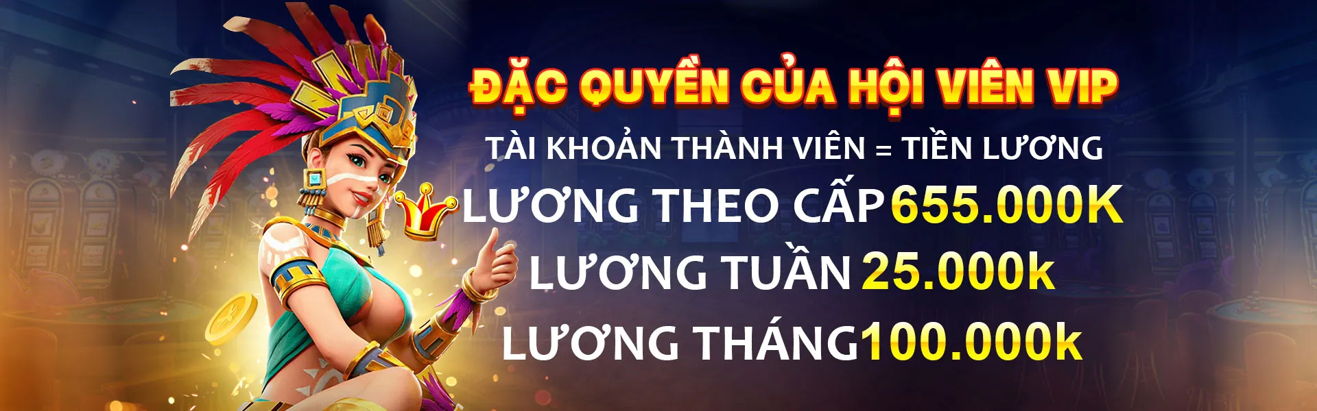 Khuyến mãi nạp tiền VIP